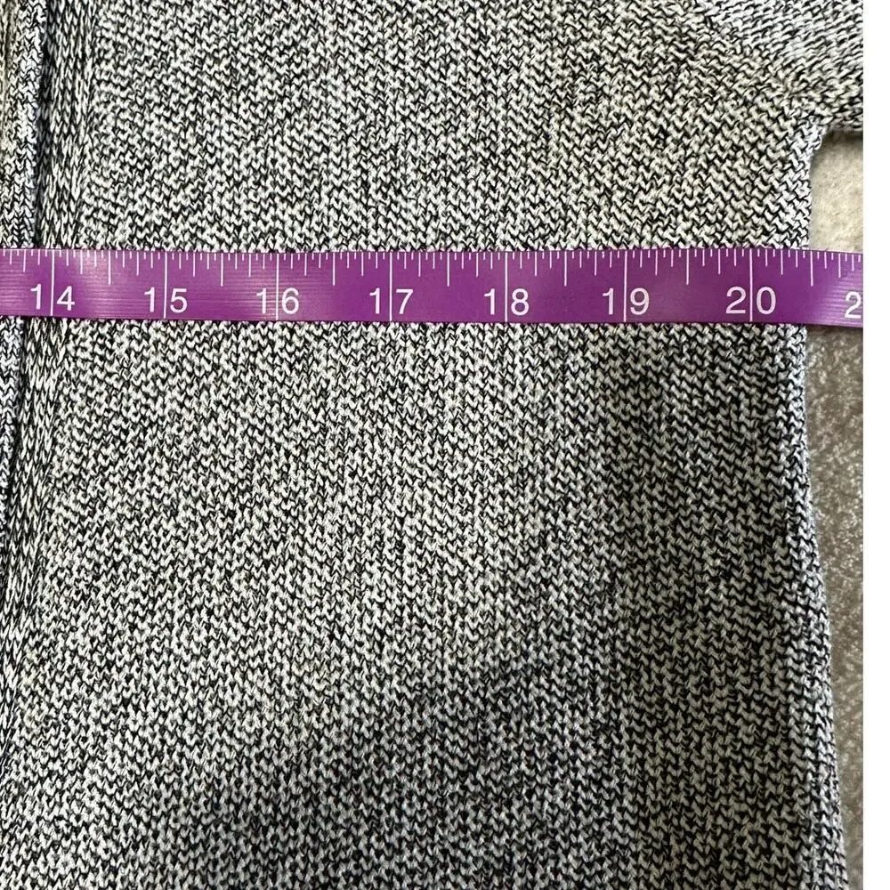 Eileen Fisher Open Front Long Cardigan M Soft Minimalist Duster Sweater